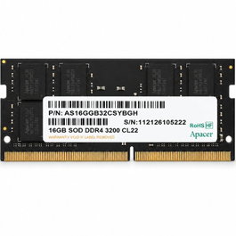 Apacer ES.16G21.GSH Memoria RAM DDR4 16GB SODIMM 3200MHz CL22 1.2V para Portátil, Ahorro Energía